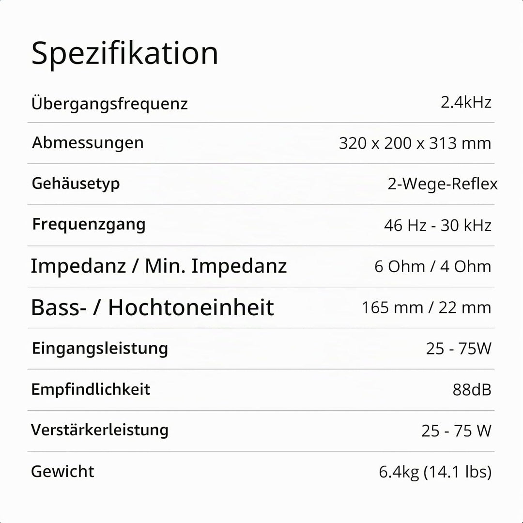 Q Acoustics 3030i Kompaktlautsprecher Paar weiss, Weiss