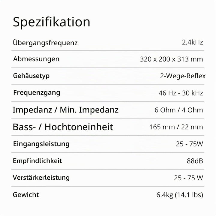Q Acoustics 3030i Kompaktlautsprecher Paar weiss, Weiss
