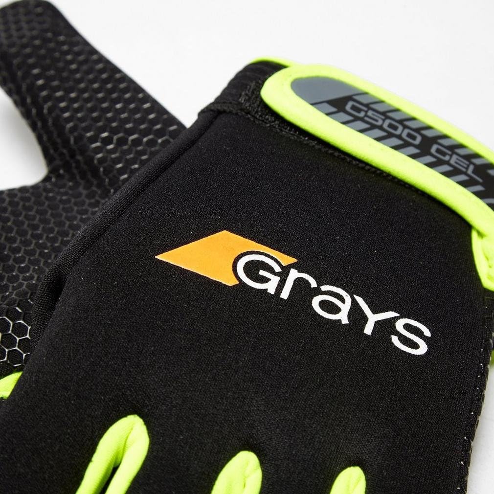GRAYS G500 Gel-Handschuhe, schwarz/neon gelb, L