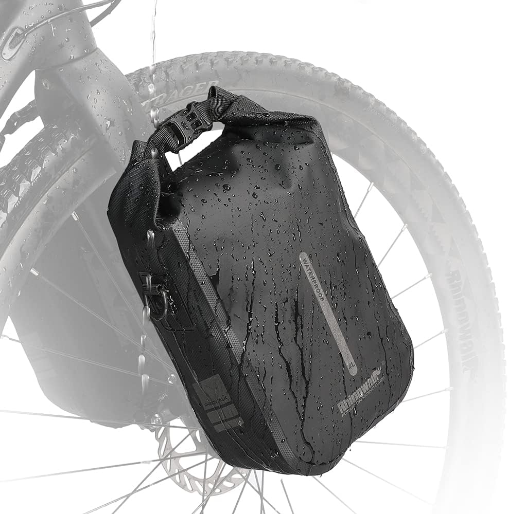 Rhinowalk Fahrradtasche, Gepäckträgertasche, wasserdicht, Fahrradtasche für Gepäckträger, Satteltasc