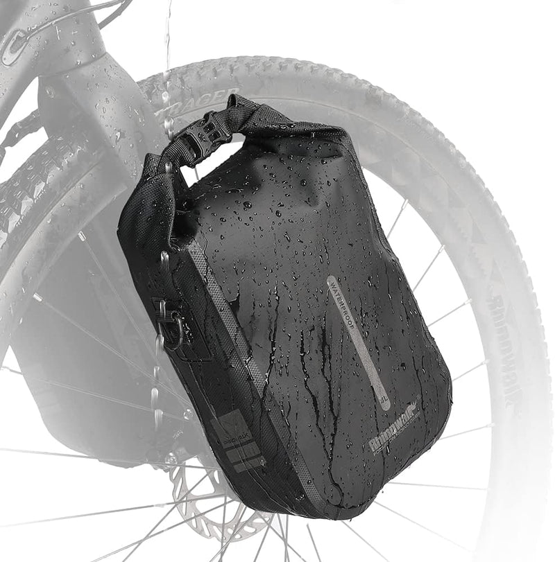 Rhinowalk Fahrradtasche, Gepäckträgertasche, wasserdicht, Fahrradtasche für Gepäckträger, Satteltasc