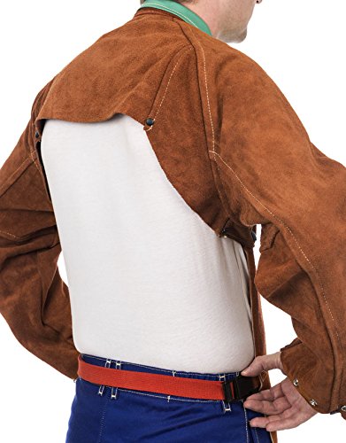 Weldas Schweisserjacke Sigma LavaBrown Gr. XXL für Schürze 44-7800XXL Jacken Schweisserjacken Leder