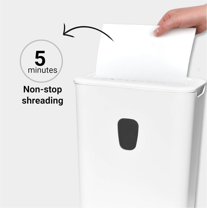 DESQ® Aktenvernichter 8 Blatt - Partikelschnitt 4 x 38 mm, Sicherheitsstufe P4, 15 Liter, Leiser Bet