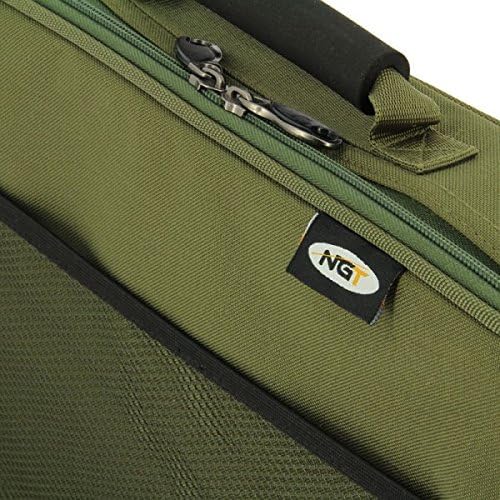 NGT Box Case Tackle Bag with Bivvy Table Koffer, grün, XL