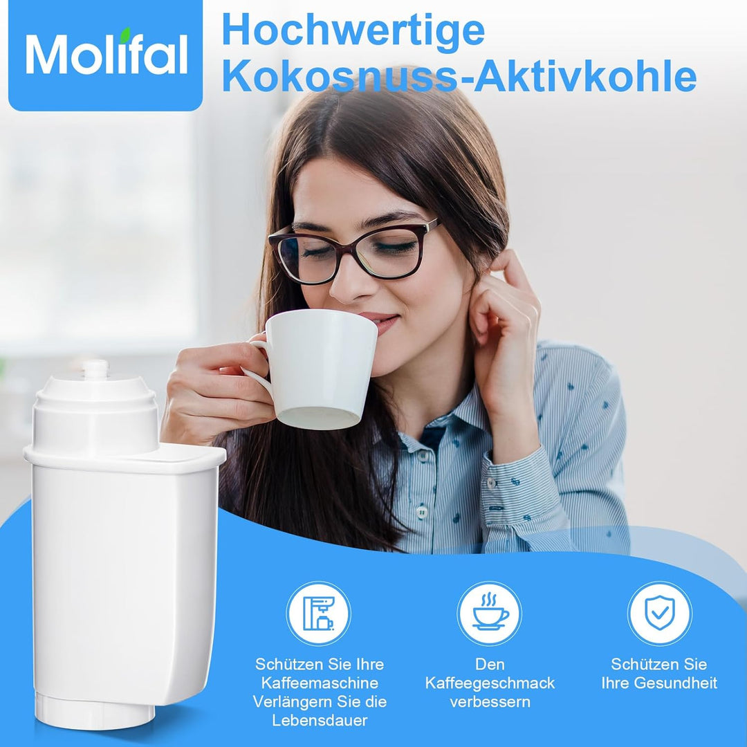 Ersatzwasserfilter für Siemens EQ Series, EQ5, EQ6, EQ9, S700, EQ500, S900, S500, TZ70003, TCZ7003,