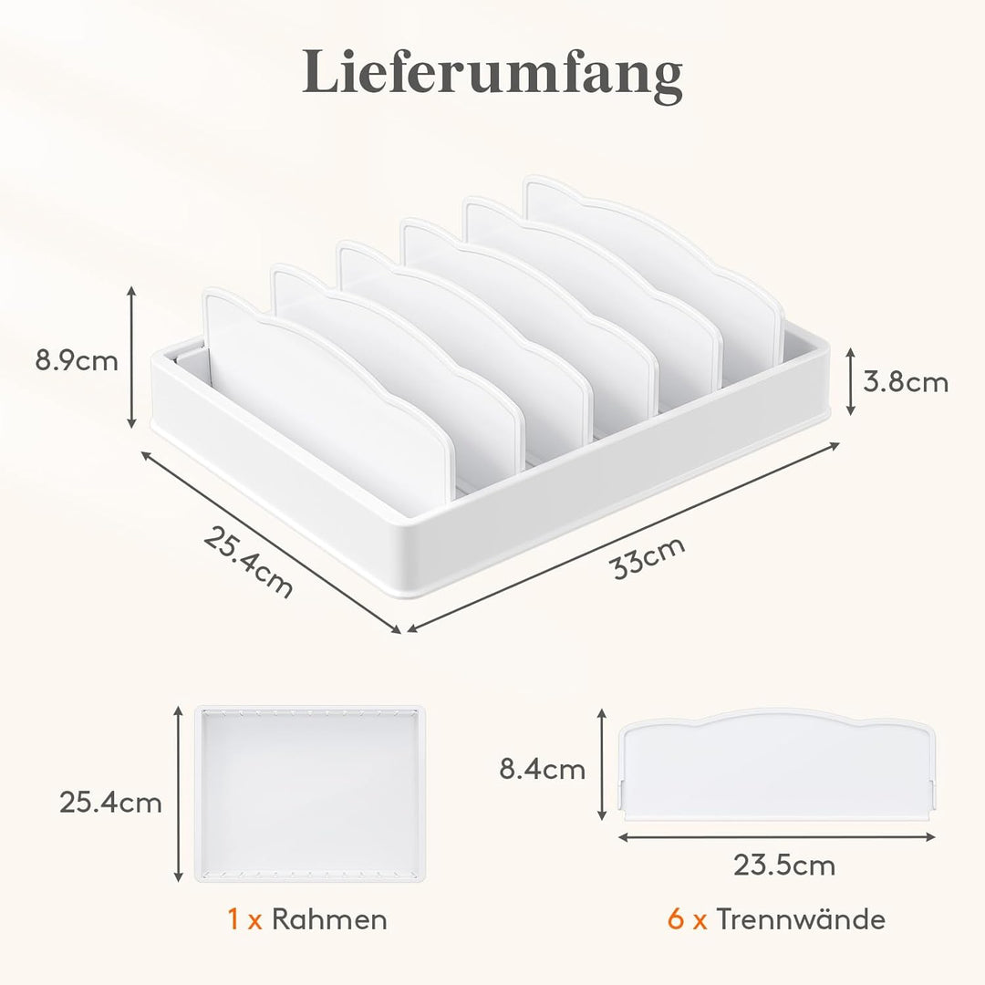 Lifewit Topfdeckel Frischhaltebox Lagerung, 1 Stück Lunchbox Deckel Aufbewahrung Organizer Küche Top