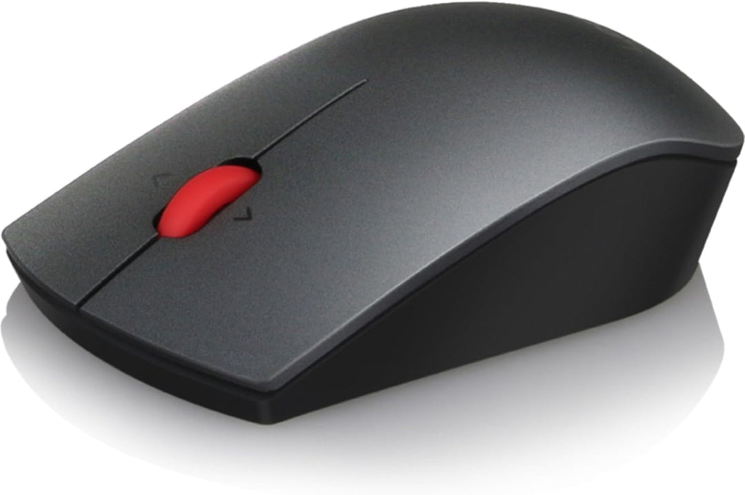 LENOVO S6089L1 Professional Wireless Laser Mouse, Grau, Rot Single, Single