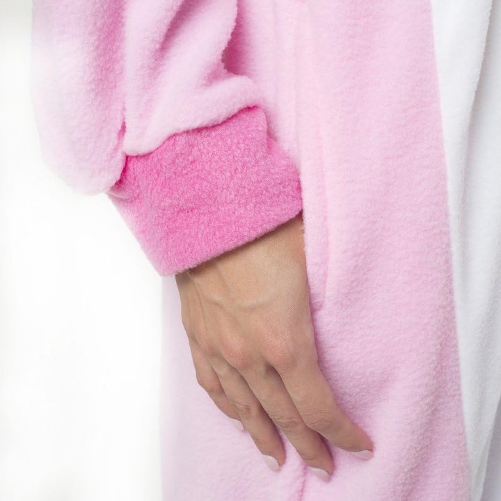 Katara 1744 Einhorn Onesie Kostüm, Märchen, Party, Karnevals-Kostüm Fantasie in Rosa, Verkleidung zu