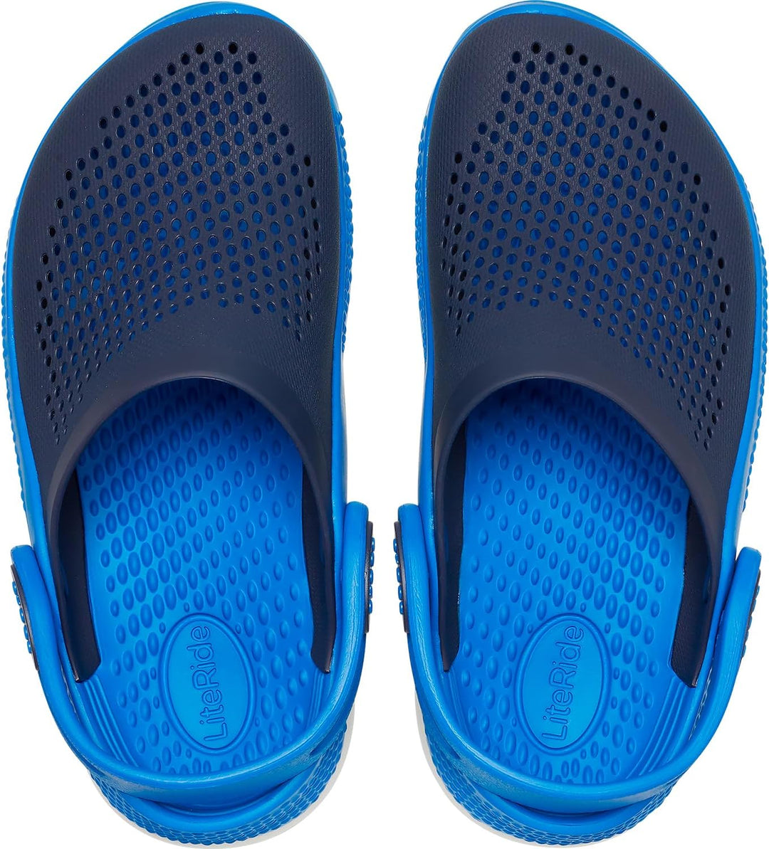 Crocs Unisex Kinder Literide 360 Clog T 24/25 EU Navy Bright Cobalt, 24/25 EU Navy Bright Cobalt