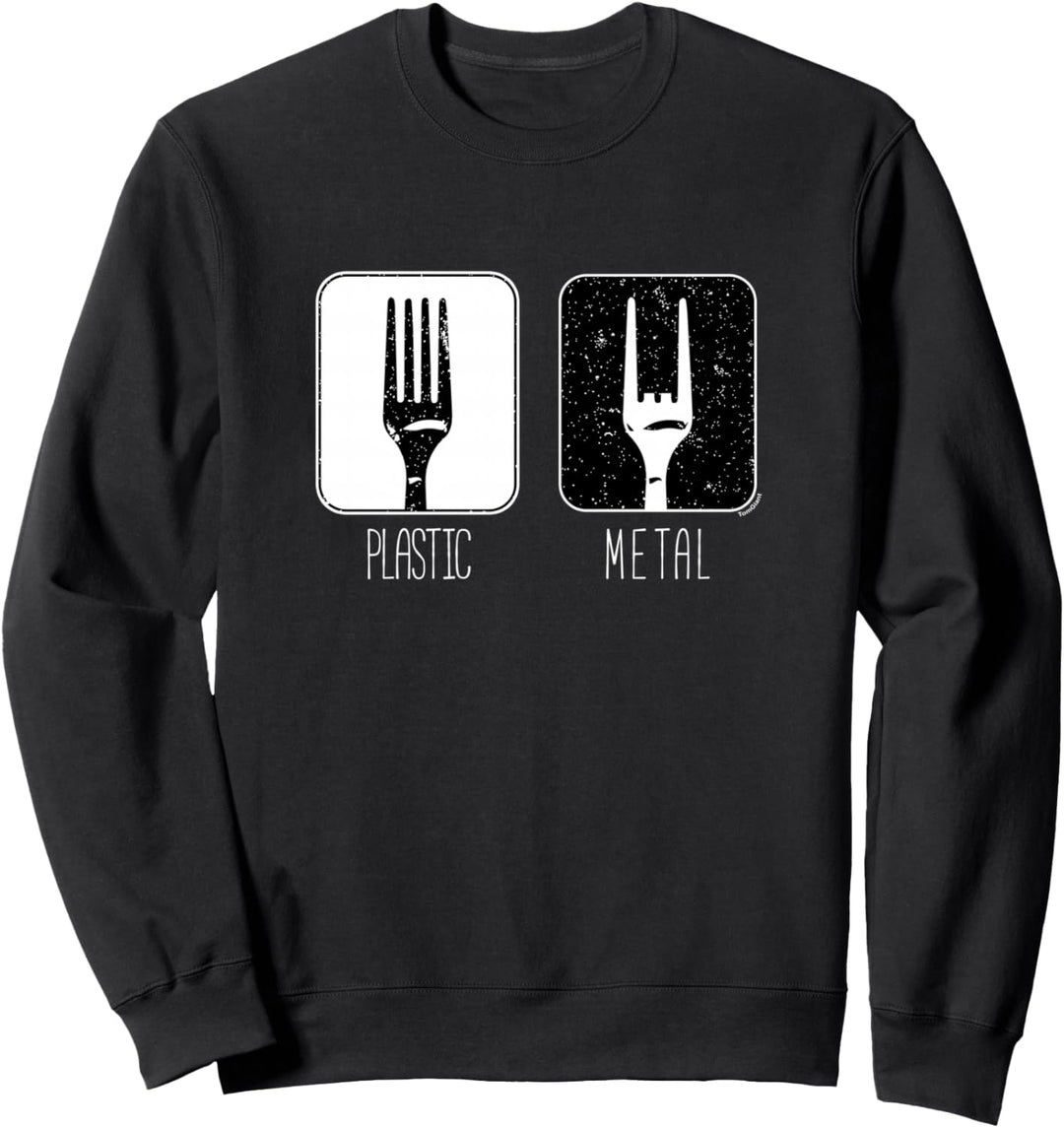 Hard Musik Rock Festival Band Party Schlagzeug Sweatshirt