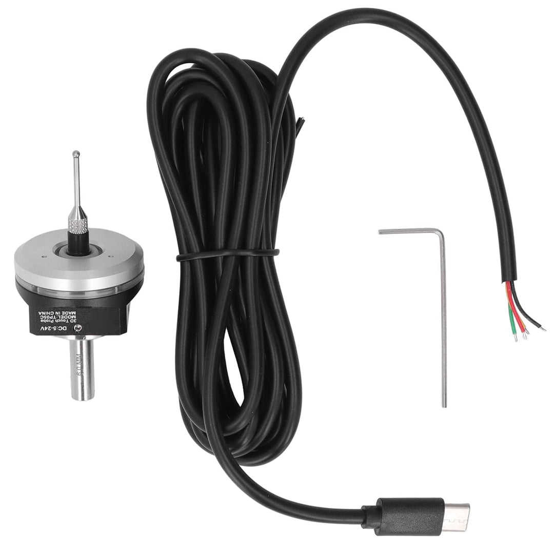 3D-Touch-Probe-Kantentaster, Hochpräziser Elektronischer Kantentaster Locator Wolframstahlkugel 3D-S