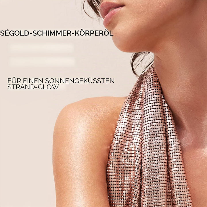 Nuxe Huile Prodigieuse Shimmering Florale Roll-On 60 ml, schimmerndes Trockenöl für Gesicht, Körper,