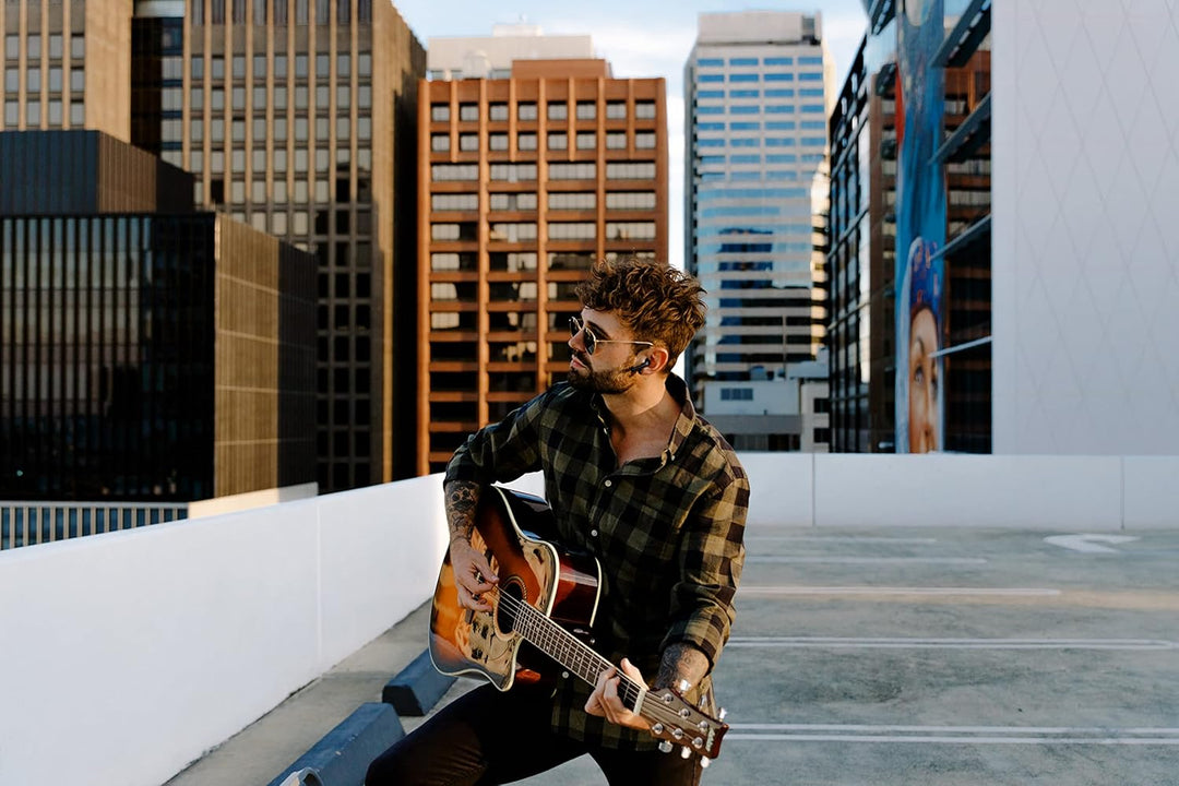 Defunc True Music kabellose Ohrhörer - Kristallklarer Klang, hohe Mikrofonqualität, Lange Akkulaufze