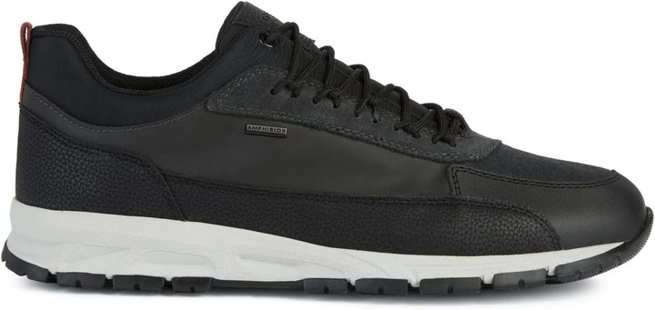 Geox Herren U Delray B ABX BSneaker 40 EU Black Anthracite, 40 EU Black Anthracite