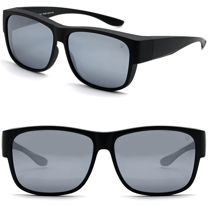 Polarisiert Überzieh Sonnenbrille mit Antireflex, Überbrille Sonnenbrille für Brillenträger, Ultrale