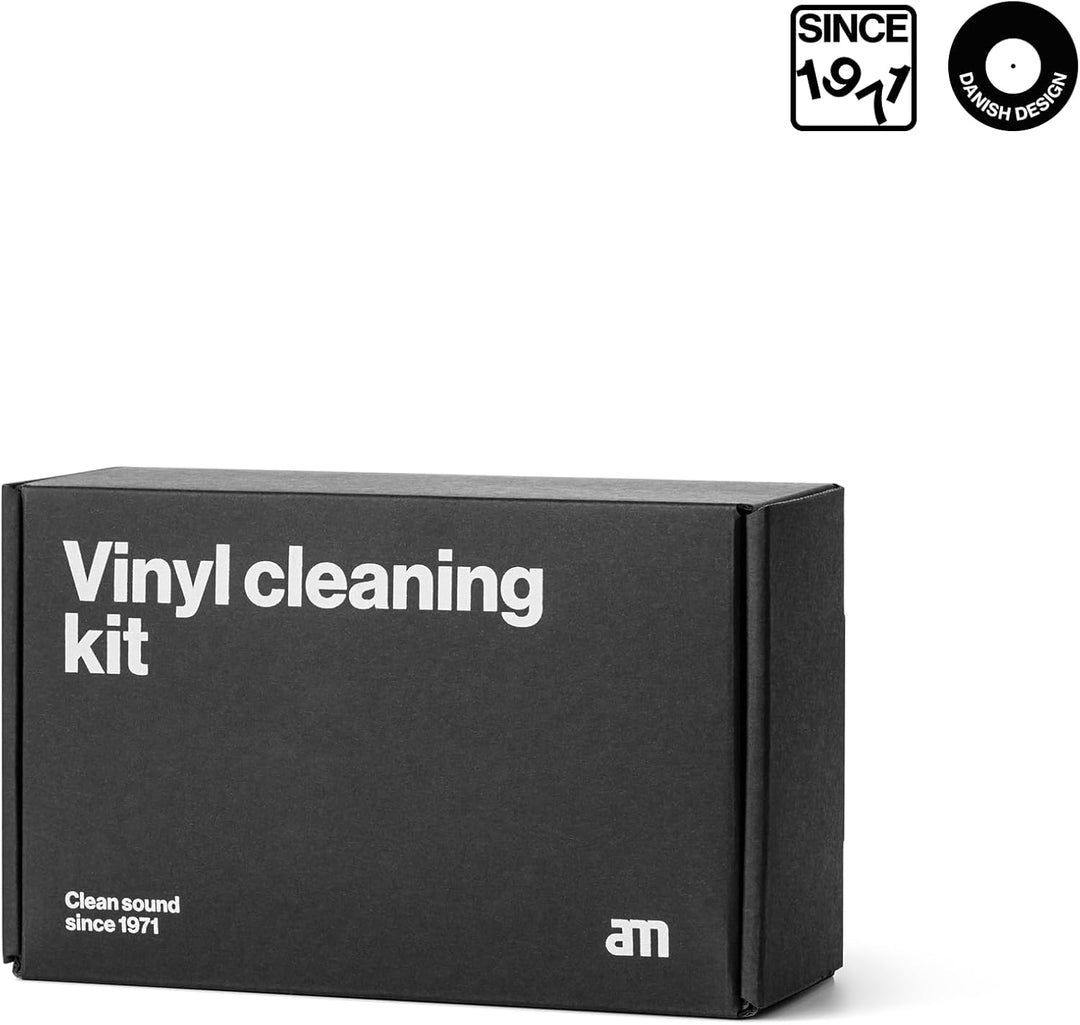 Schallplattenpflege Set - AM Clean Sound Schwarz, Schwarz