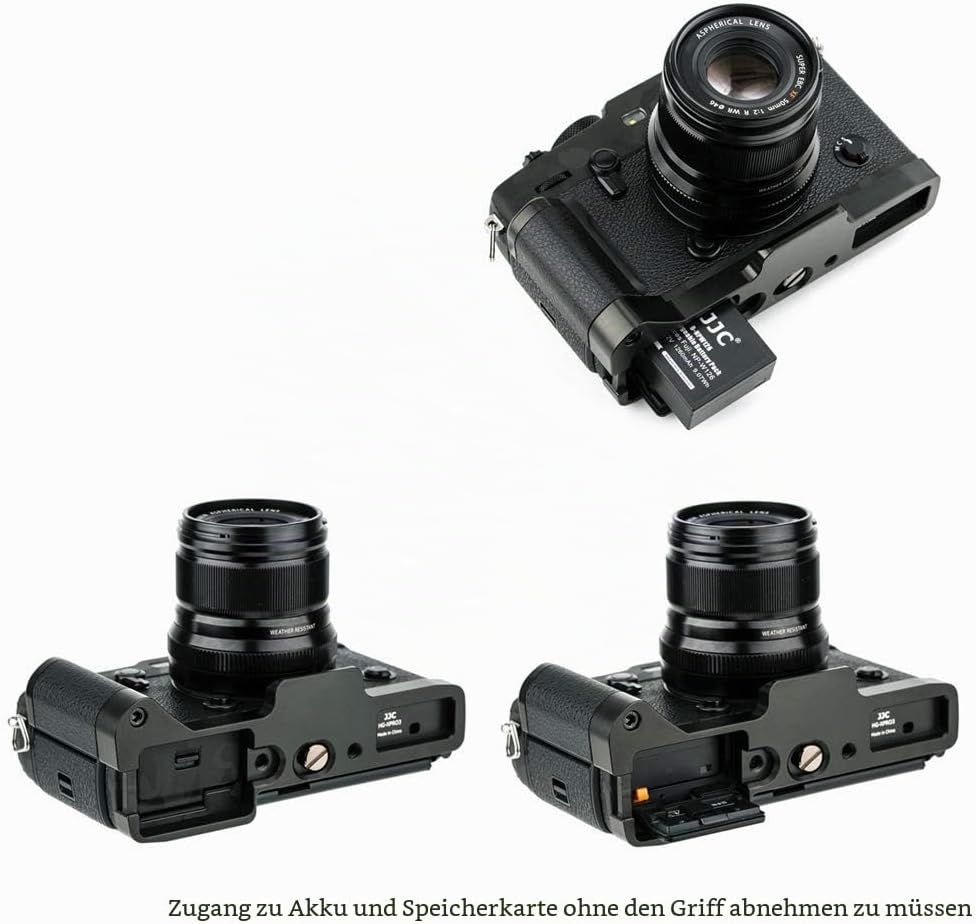 Handgriff Kameragriff für Fujifilm Fuji X-Pro3 X-Pro2 X-Pro1 | Arca Swiss schnellwechselplatte kompa