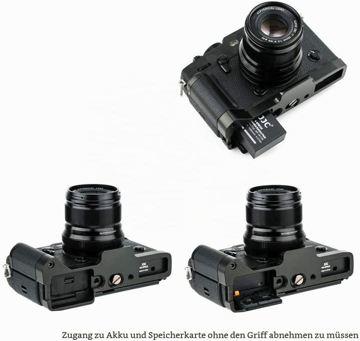 Handgriff Kameragriff für Fujifilm Fuji X-Pro3 X-Pro2 X-Pro1 | Arca Swiss schnellwechselplatte kompa