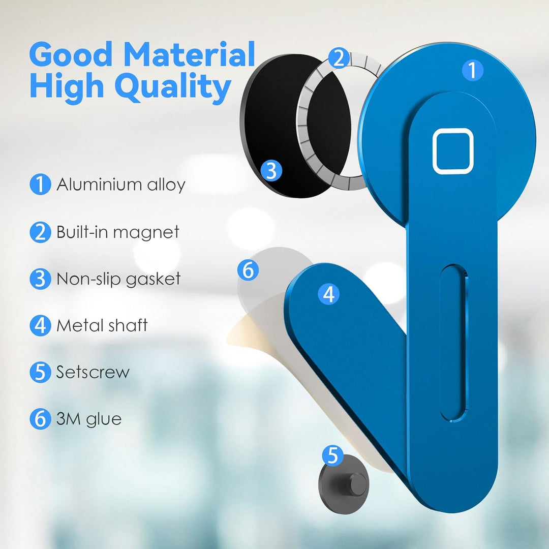 CloudValley Magnetische Laptop-Handyhalterung für iPhone 12 Serie, verstellbare Handy-Monitor-Seiten