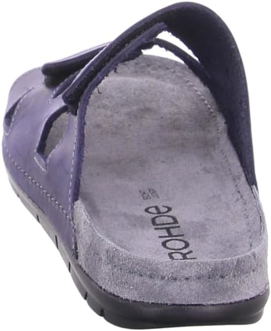 Rohde Herren Pantoletten Clogs Leder Rodigo-H 5914 40 EU 56 Ocean, 40 EU 56 Ocean