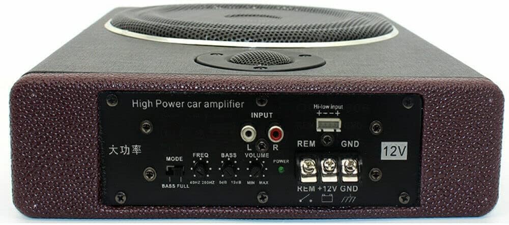 Audio System Subwoofer Auto 8 Zoll Untersitz Subwoofer Auto Bassbox Subwoofer Auto Bassbox Underseat