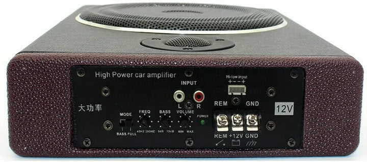 Audio System Subwoofer Auto 8 Zoll Untersitz Subwoofer Auto Bassbox Subwoofer Auto Bassbox Underseat