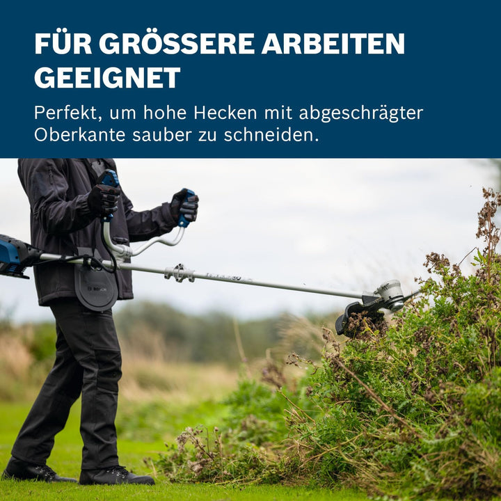 Bosch Pro Akku-Freischneider GFR18V-25 BH (Bürstenloser 600-Watt-Motor, Messerschnitt: 25 cm, Fadens