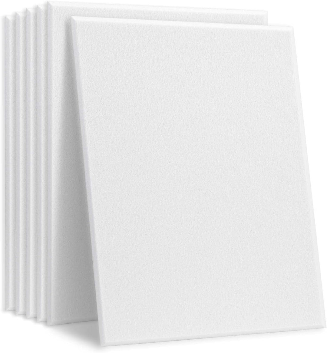 HyFanStr Akustikpaneele Schalldämmung Wand, Schallabsorber Weiss Schall Dämmung, Selbstklebende Scha