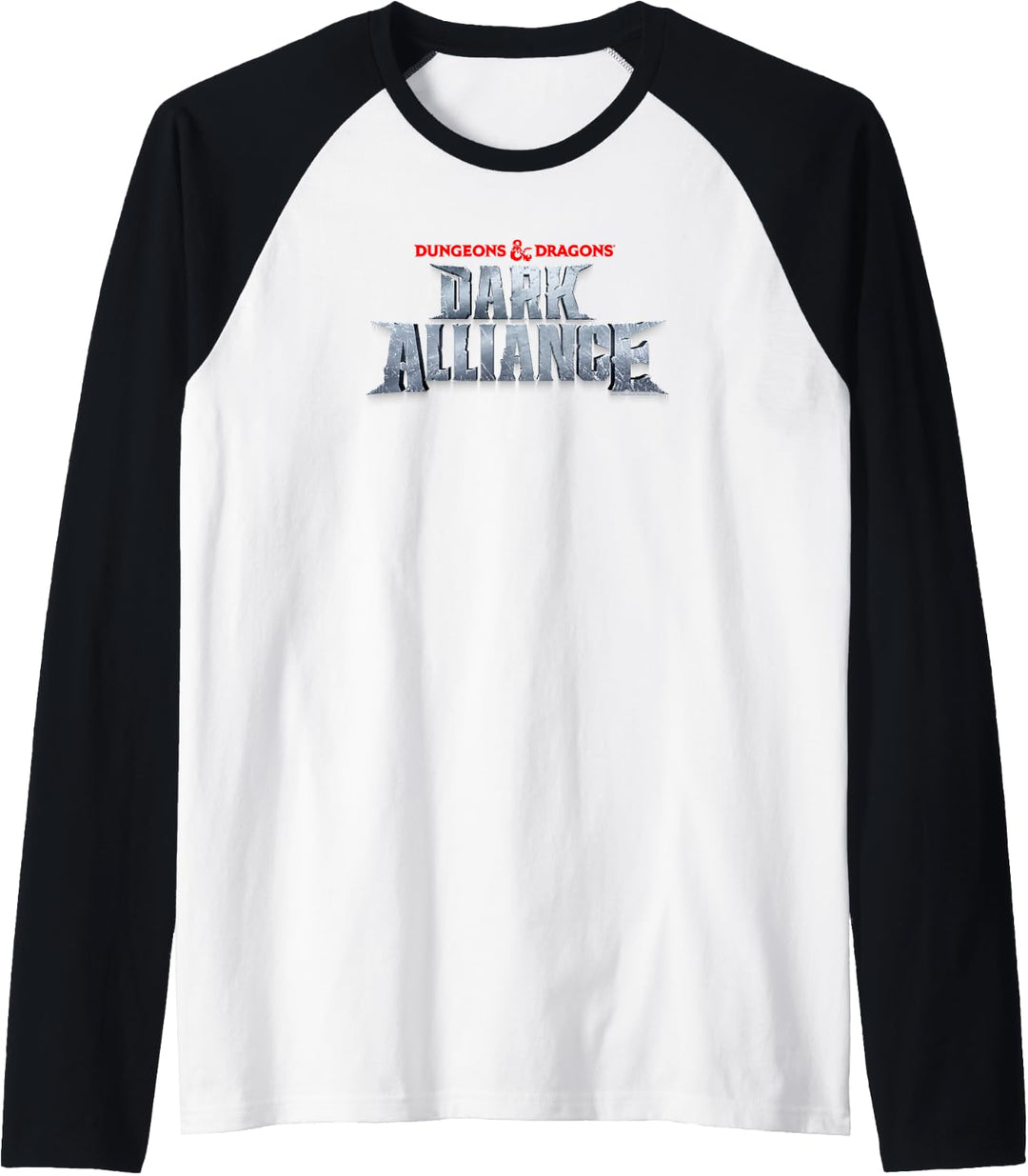 Dungeons &amp; Dragons Dark Alliance Logo V2 Raglan
