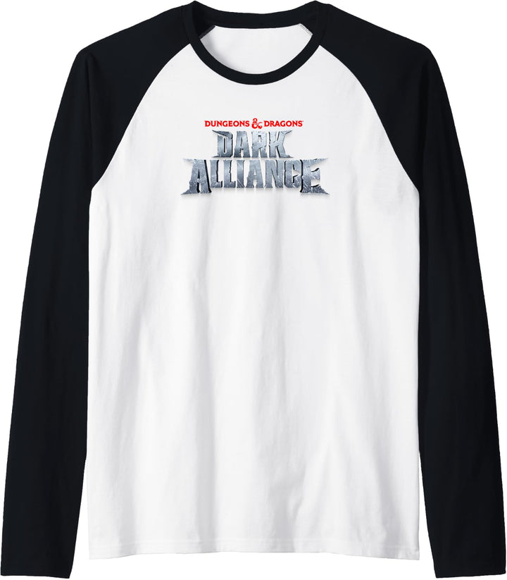 Dungeons &amp; Dragons Dark Alliance Logo V2 Raglan
