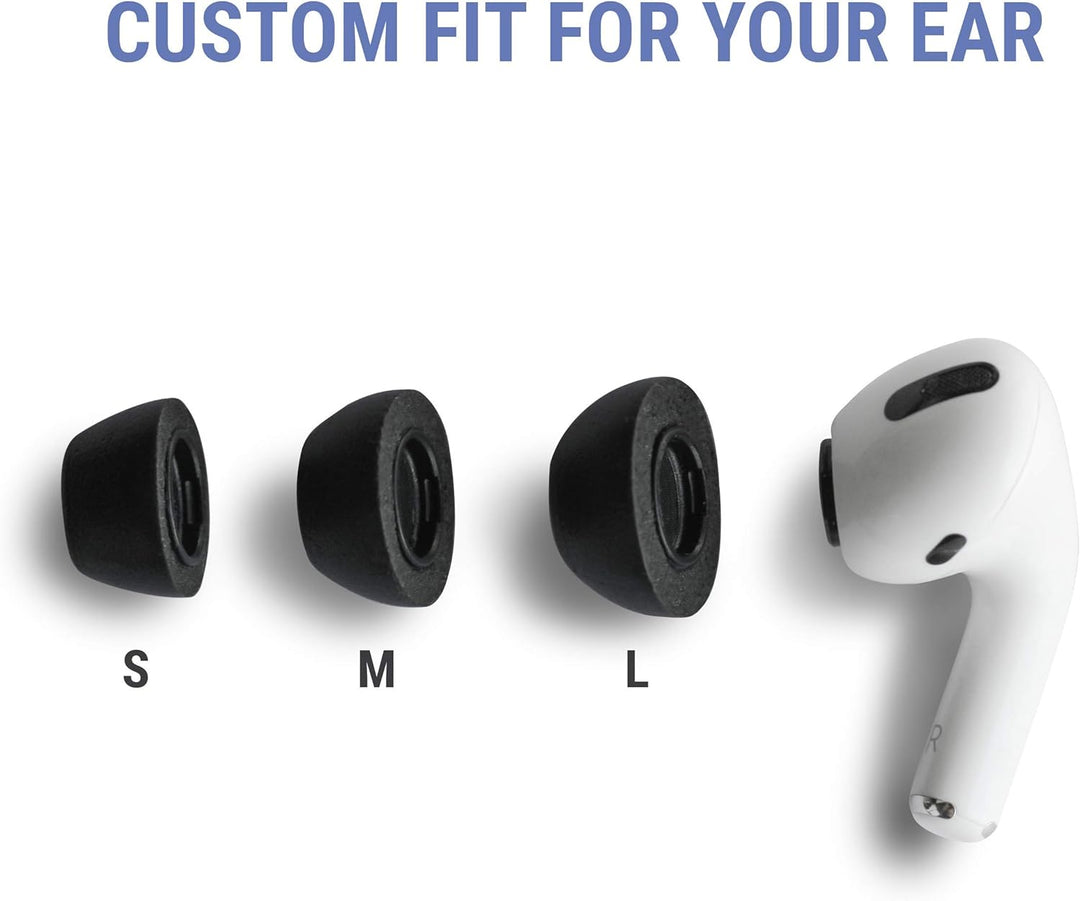 Comply Premium Memory Foam Kopfhörer für Airpods Pro (gross, 3 Paar) L Alte Version, L Alte Version