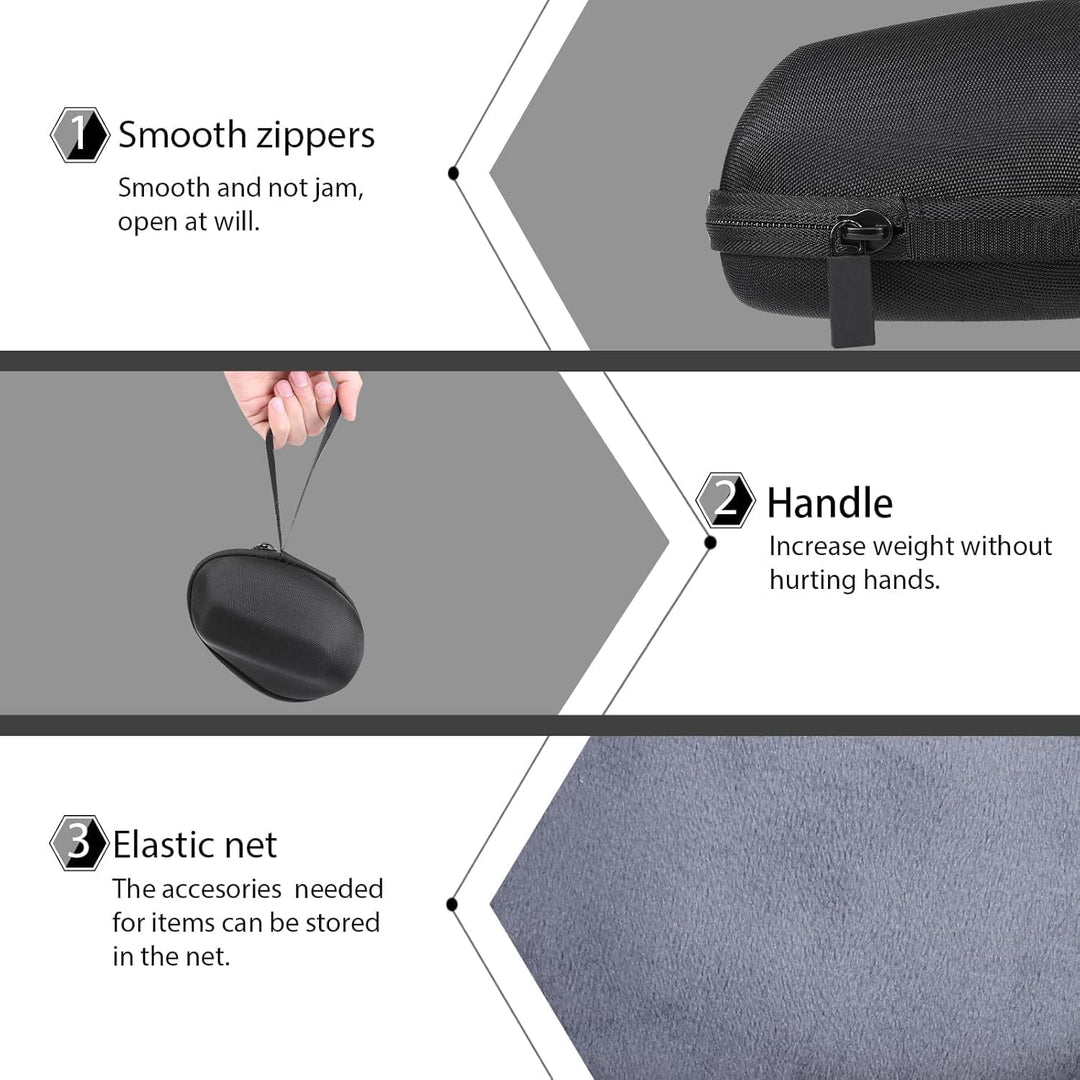co2CREA Hart schutzhülle Etui Tasche für Logitech MX Vertical Ergonomische Maus Tasche für MX Vertic