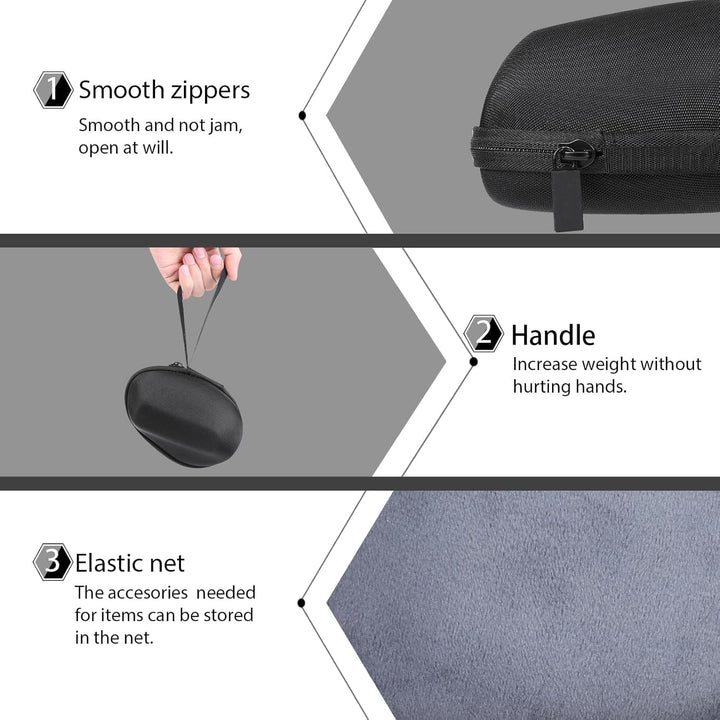 co2CREA Hart schutzhülle Etui Tasche für Logitech MX Vertical Ergonomische Maus Tasche für MX Vertic
