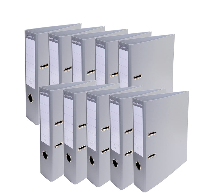 Exacompta 53740E 10er Pack Premium PVC-Ordner Prem´Touch. 7 cm breit DIN A4 Ringordner Aktenordner B