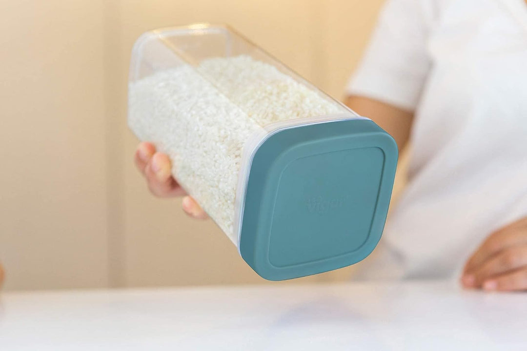 Vigar - Homey | 1200 mL Luftdichte Aufbewahrungsbox mit Deckel Küche - BPA-freier Kunststoff, 1200 m