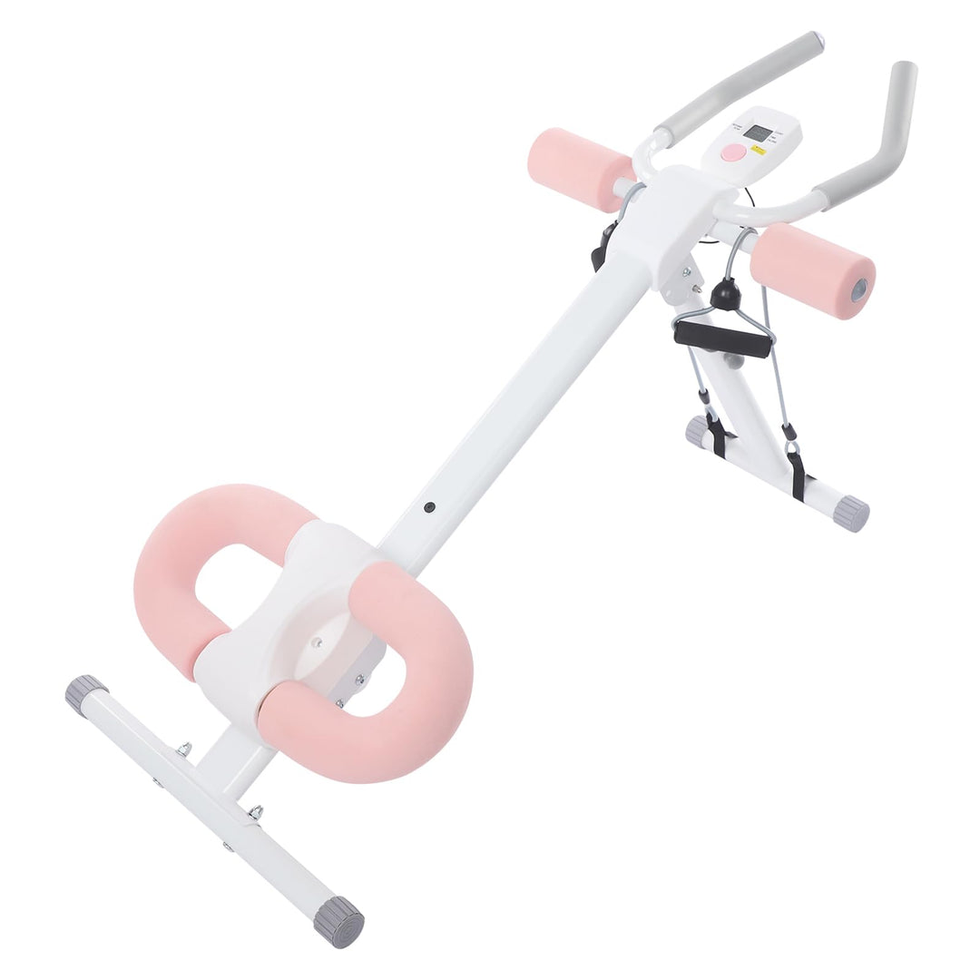 Bauchtrainer für Zuhause Bauchmuskeltrainer,Klappbares Bauch Trainingsgerät mit 5 Höhenverstellstufe