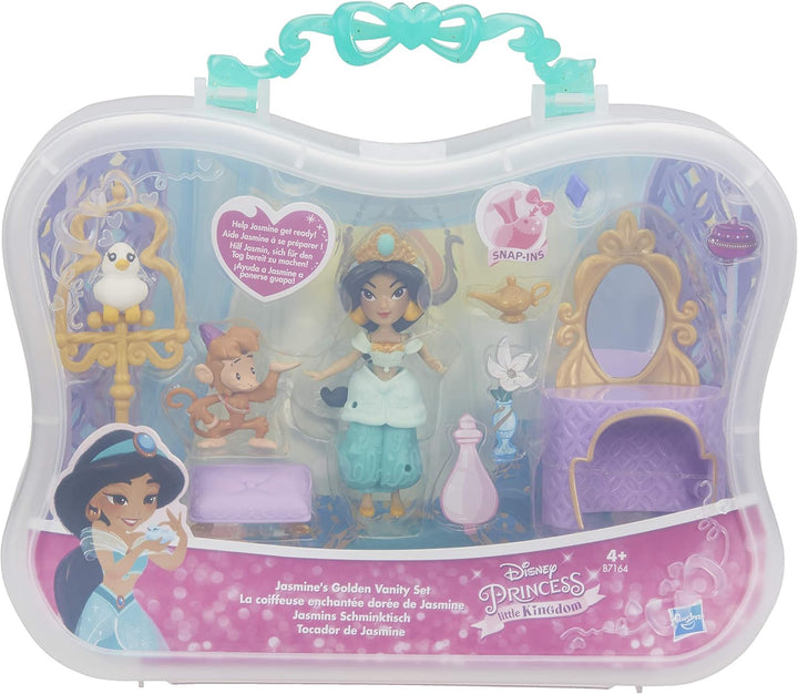 Disney Princess - Kleine Puppe mit Zubehör (Sortierte Motive) Storia Jasmine, Storia Jasmine