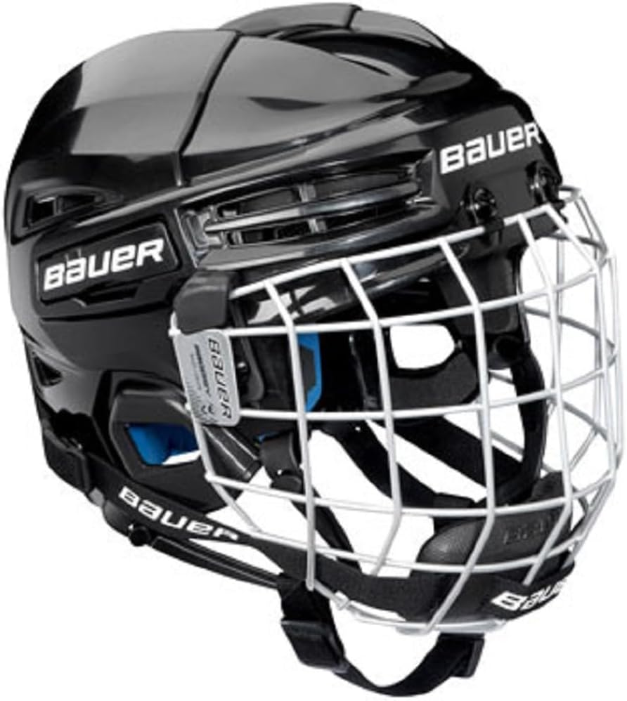 Bauer Kinder Eishockeyhelm nit Schutzgitter PRODIGY-Serie für Kids Helm Eishockey Einheitsgrösse Wei