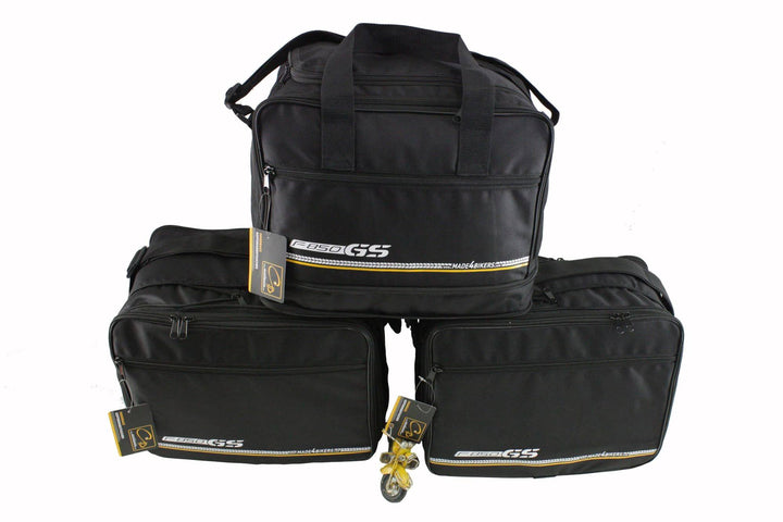 made4bikers Promotion-Bag: Komplettset Innentaschen TopCase UND Koffer passend für BMW F850GS (K81)
