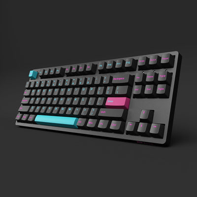 Akko 5087S RGB Mechanische Tastatur Kabelgebundene, 87 Tasten TKL Gaming Keyboard, Unterstützt QMK/V