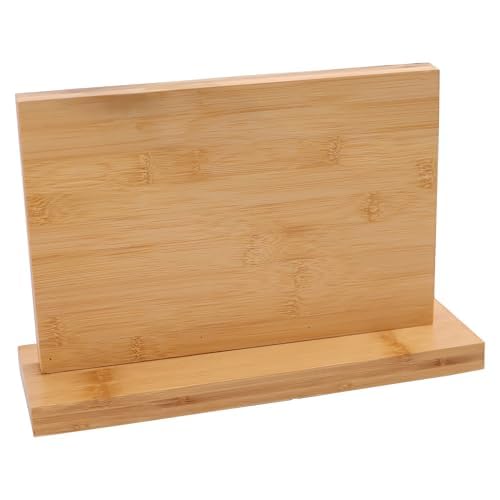 Lacers PurpleLine - Magnetischer Messerblock aus Bambus, 300x100x205mm, Antirutsch-Füsse, platzspare