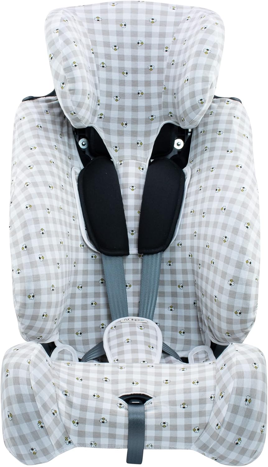 JYOKO Kids Bezug kompatibel mit Klippan Triofix, Century (Picnic Vichy, KLIPPAN Century)