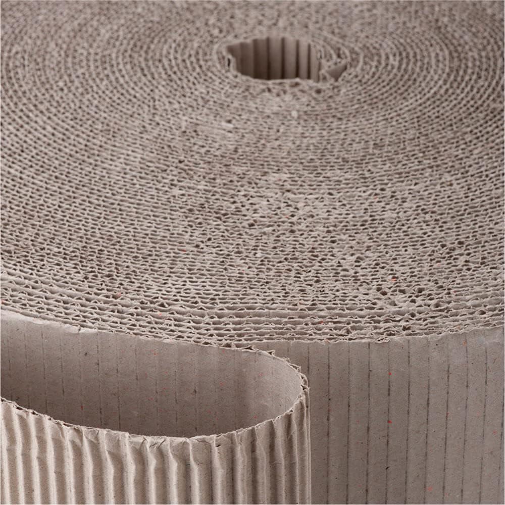 BB-Verpackungen Rollenwellpappe 0,8 x 70 m (Wellpappe, Wellkarton Füllmaterial, 100% recycelbar, ide