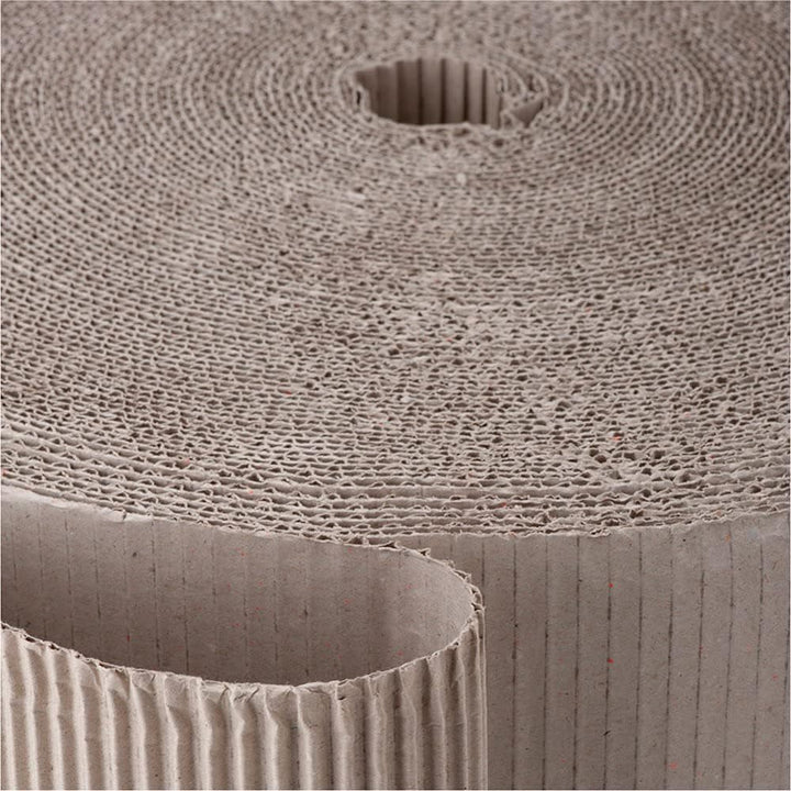 BB-Verpackungen Rollenwellpappe 0,8 x 70 m (Wellpappe, Wellkarton Füllmaterial, 100% recycelbar, ide