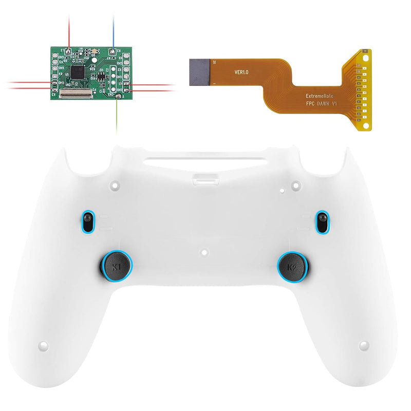 eXtremeRate DAWN2.0 FlashShot Trigger Stop Remap Kit für ps4 CUH-ZCT2 Controller,DIY-Ersatz Hülle Ge