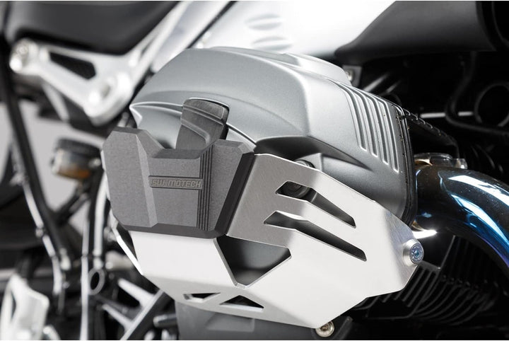 SW-Motech Zylinderschutz - Silbern. BMW R1200 R/GS/Adv, R nineT.