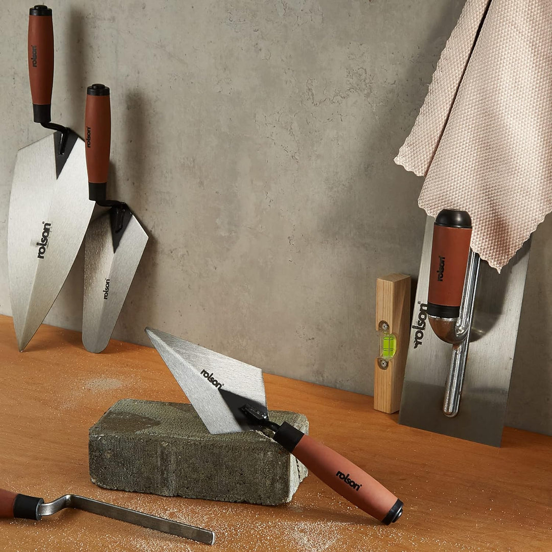Rolson 52489 Handwerker-Kellen-Set - 5-teilig 1 5 Pieces, 1 5 Pieces