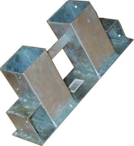 Holzstapelhilfe Feuerverzinkt stabile Holz Stapelhilfe Stapelhilfe Holzstapelhalter Brennholz Kaminh