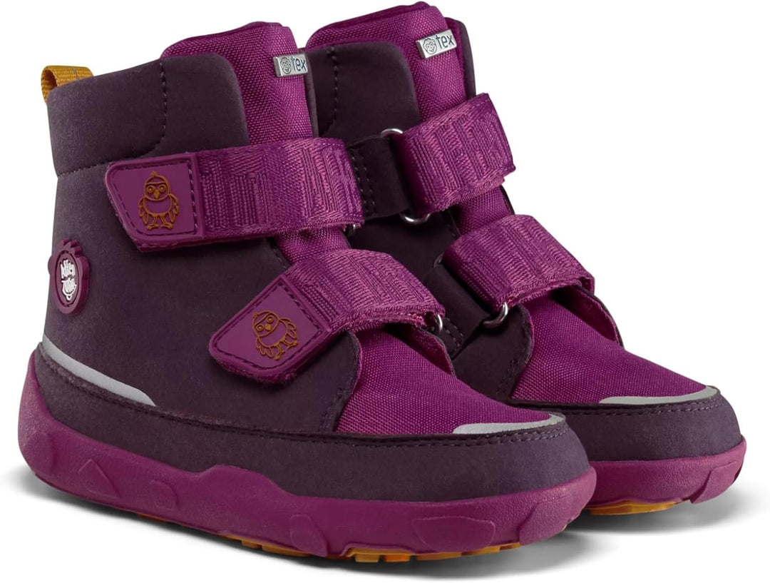 Affenzahn Winterstiefel Vegan Comfy warm gefüttert, wasserdicht vegan mit Kletterverschlüssen, Gröss