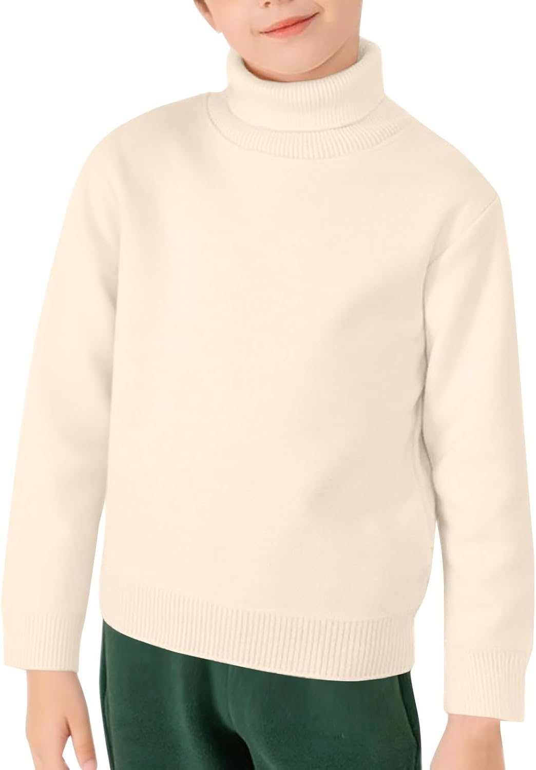 Pullover Teenager Mädchen,Thermo Sweatshirts,Gefütterte Pullover Mädchen,Classic Winter Langarmshirt